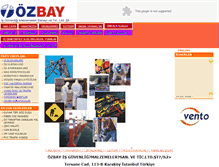 Tablet Screenshot of ozbayis.com